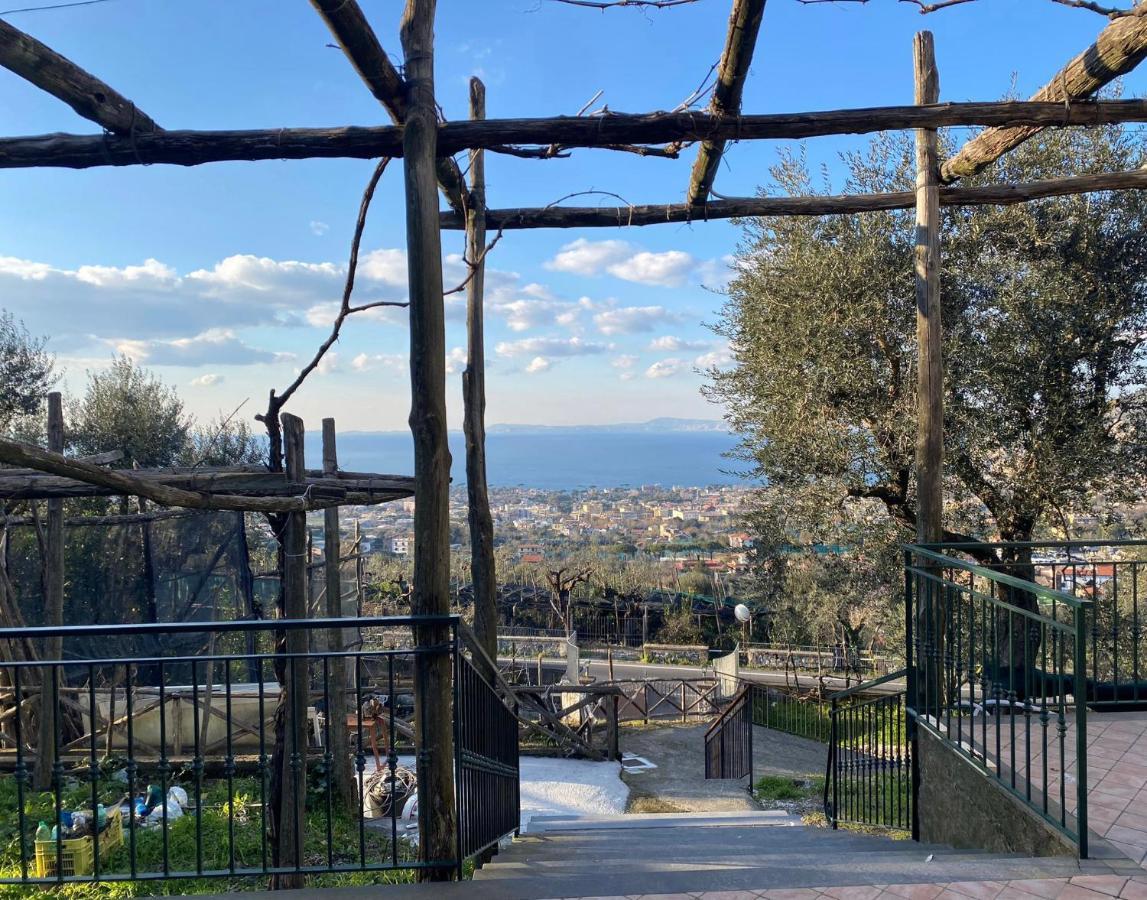 Sky View Villa Piano di Sorrento Eksteriør billede