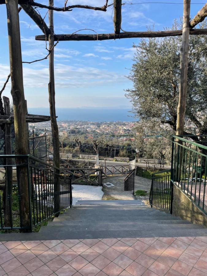 Sky View Villa Piano di Sorrento Eksteriør billede