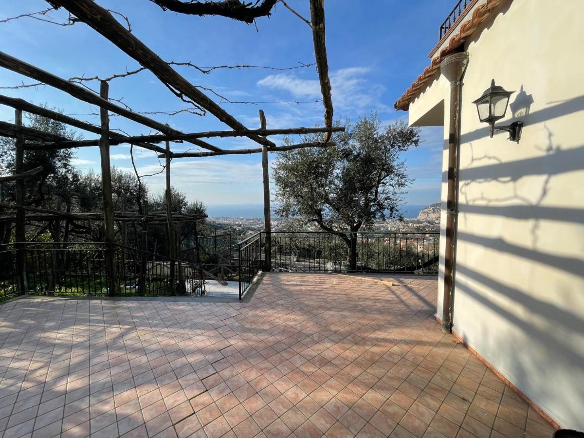 Sky View Villa Piano di Sorrento Eksteriør billede