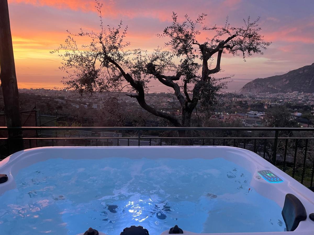 Sky View Villa Piano di Sorrento Eksteriør billede