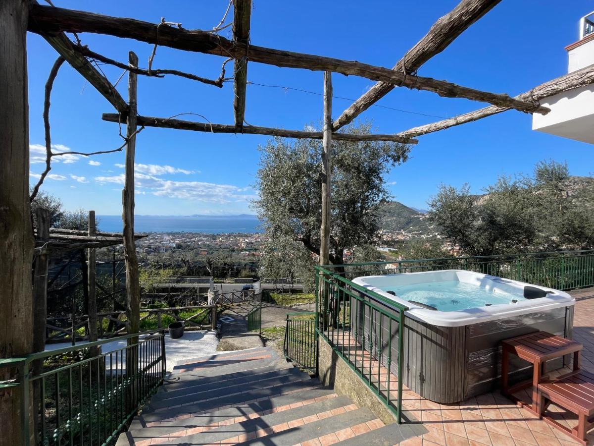 Sky View Villa Piano di Sorrento Eksteriør billede