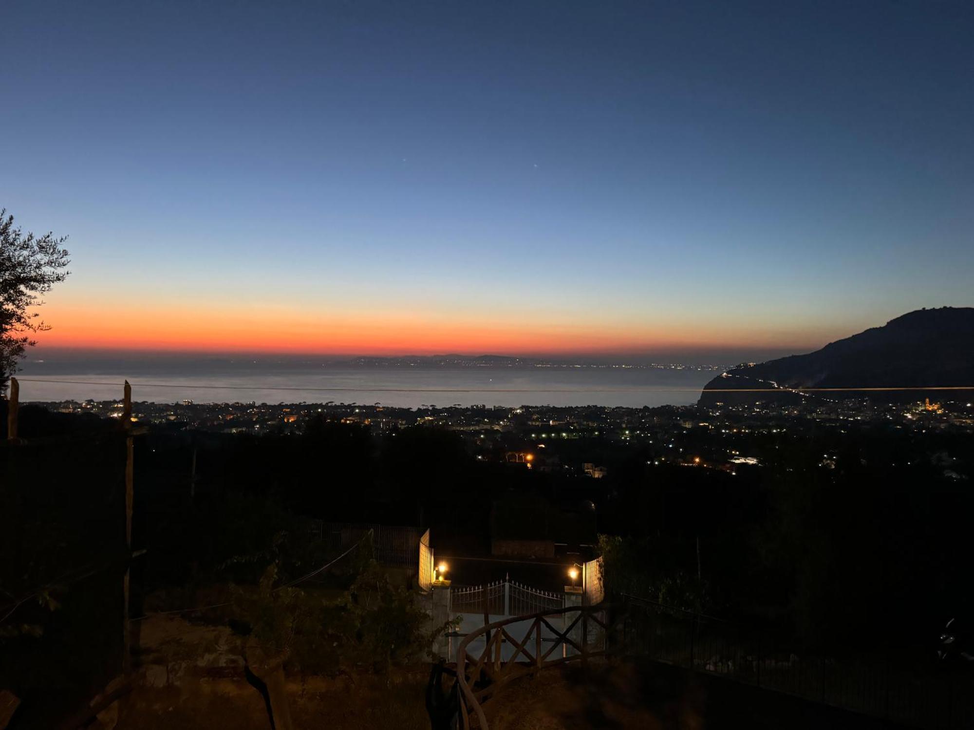 Sky View Villa Piano di Sorrento Eksteriør billede